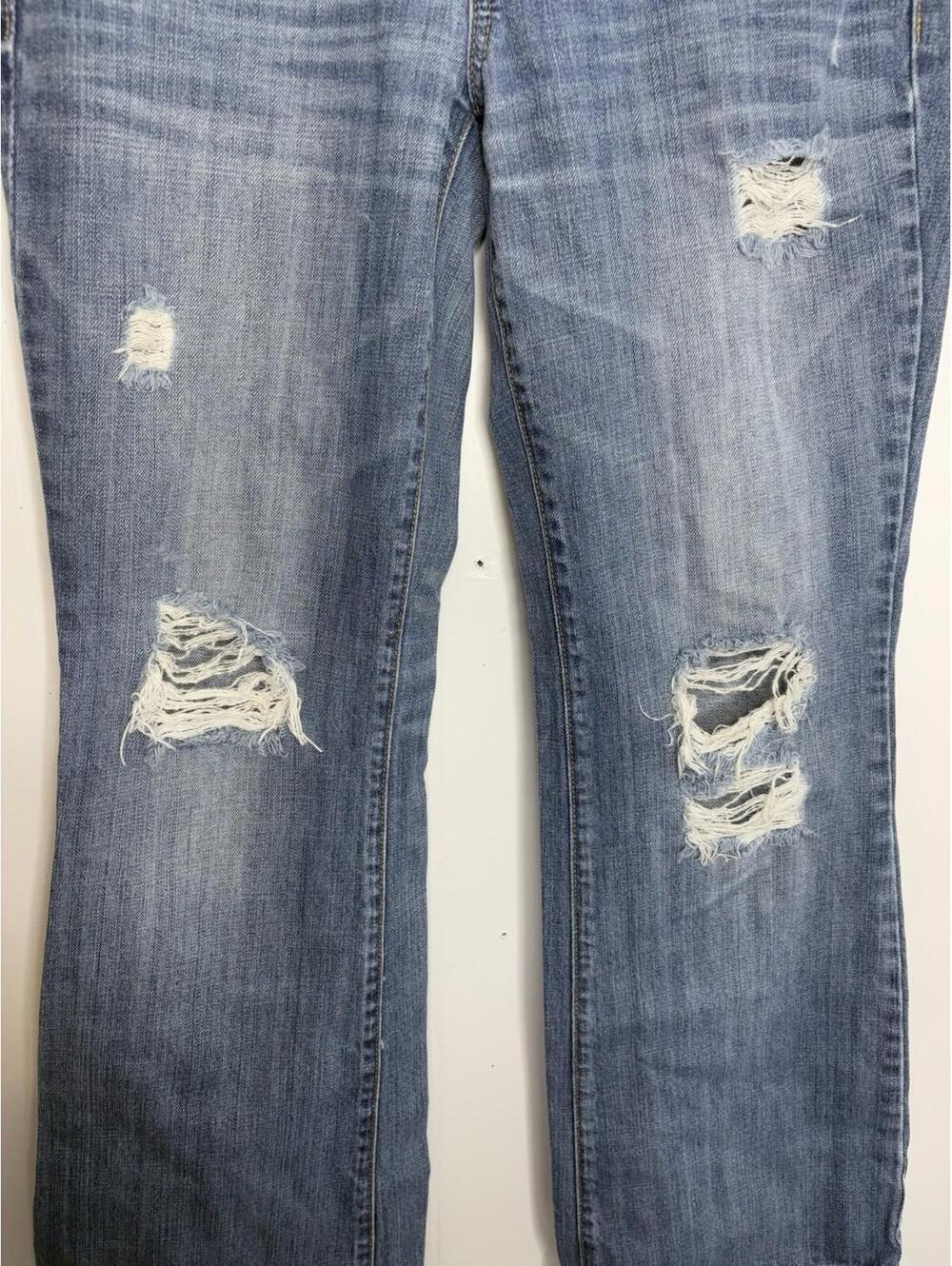 American Eagle Jeans Womens 4 Vintage Favorite Boyfriend Y2K Low Rise Ripped - Picture 6 of 13